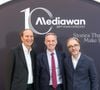 Les trois entrepreneurs racontent les circonstances de cette acquisition dans “Paris Match”.

Xavier Niel, Emmanuel Grégoire, maire de Paris, Pierre-Antoine Capton, Pdg de Mediawan - Photocall de la soirée des 10 ans de Mediawan à Paris le 2 juin 2026.

© Jack Tribeca / Bestimage