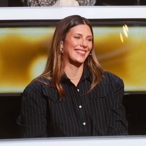 Camille Cerf - Enregistrement de l'émission "100% Logique", présentée par C.Féraud et diffusée le 12 octobre sur France 2.
© Christophe Clovis / Bestimage