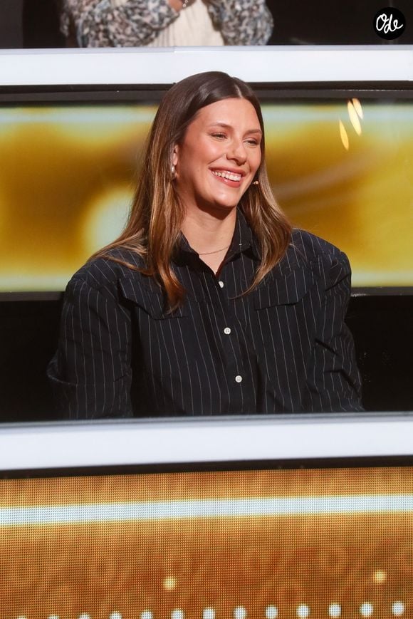 Camille Cerf - Enregistrement de l'émission "100% Logique", présentée par C.Féraud et diffusée le 12 octobre sur France 2.

© Christophe Clovis / Bestimage