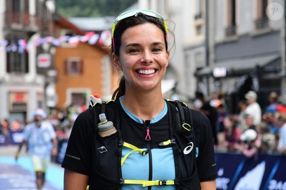 Exclusif - Marine Lorphelin (Miss France 2013) participe et finit la course MCC, 40 kms et 2300m de dénivelé positif, en marge de l'Ultra Trail du Mont Blanc (UTMB) à Chamonix le 26 août 2024.

© Romain Doucelin / Bestimage