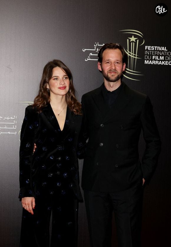 Rebecca Marder, Benjamin Lavernhe - Tapis rouge lors du Festival International du film de Marrakech le 29 Novembre 2023. © Dominique Jacovides/Bestimage