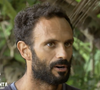 Triste nouvelle pour François, ancien gagnant de "Koh-Lanta".
François dispute l'épreuve des poteaux dans "Koh-Lanta, Le Totem maudit", lors de la finale.