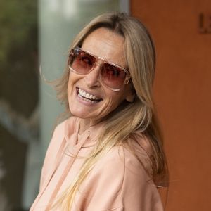 Estelle Lefébure au village lors des Internationaux de France de Tennis de Roland Garros 2025, à Paris, France, le 5 Juin 2025. © Jacovides-Moreau/Bestimage