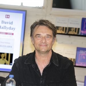 David Hallyday au Festival du Livre de Paris 2024 au Grand Palais Éphémère le 14 avril 2024. © Cédric Perrin / Bestimage