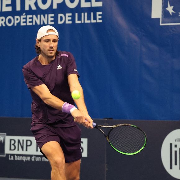 Lucas Pouille lors du Play In Challenger Lille 2024 ATP Challenger Tour @Laurent Sanson/Panoramic/Bestimage