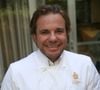 L'ancien chef étoilé du Ritz voit son restaurant placé en redressement judiciaire.

Nicolas Sale lors du déjeuner pour le lancement du parcours de la gastronomie de la région Ile de France, à Paris. 

Photo de JLPAA / Bestimage