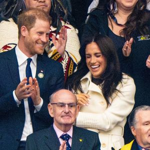 Le prince Harry et Meghan Markle assistent à la cérémonie d'ouverture des "Invictus Games Vancouver Whistler 2025" au Canada le 8 février 2025. Backgrid USA / Bestimage