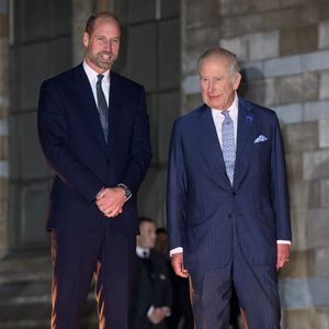Le Roi et le Prince de Galles arrivent pour l'événement Countdown to Cop30, organisé conjointement par le Natural History Museum et le gouvernement britannique au London Museum, réunissant les acteurs du changement qui s'attaquent au changement climatique et à la perte de la nature avant le Sommet Cop30 à Belem, Brésil, en novembre, à Londres, Royaume-Uni, le 9 octobre 2025. Photo par Doug Peters/Empics/ABACAPRESS.COM