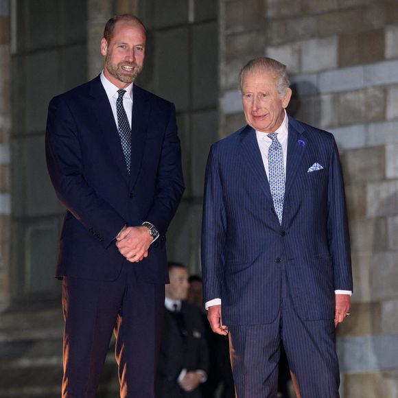 Le Roi et le Prince de Galles arrivent pour l'événement Countdown to Cop30, organisé conjointement par le Natural History Museum et le gouvernement britannique au London Museum, réunissant les acteurs du changement qui s'attaquent au changement climatique et à la perte de la nature avant le Sommet Cop30 à Belem, Brésil, en novembre, à Londres, Royaume-Uni, le 9 octobre 2025. Photo par Doug Peters/Empics/ABACAPRESS.COM