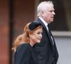 Le roi Charles III a retiré à Andrew ses titres et honneurs royaux, entraînant Sarah Ferguson dans cette tourmente.

Sarah Ferguson et Andrew Mountbatten-Windsor arrivant pour l'office de la messe de requiem pour la duchesse de Kent, à la cathédrale de Westminster, au centre de Londres. Photo par Mirrorpix / Bestimage