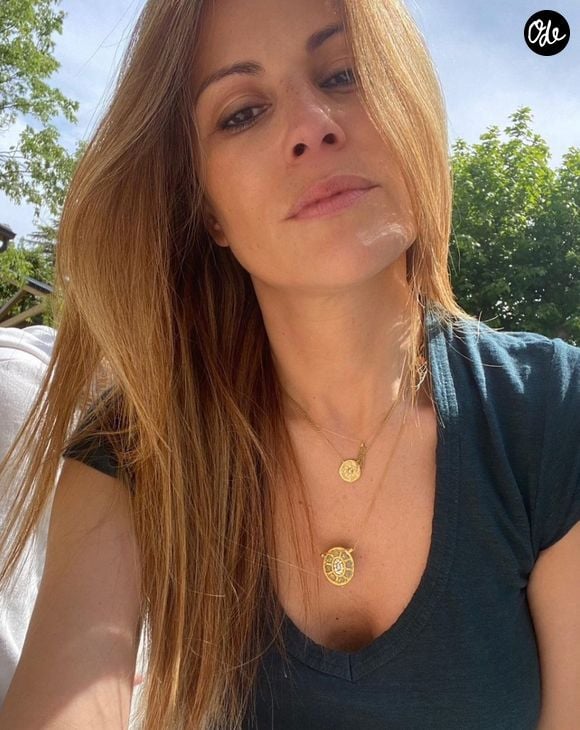Selfie de Cécile Siméone relayé sur Instagram.