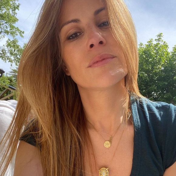 Selfie de Cécile Siméone relayé sur Instagram.