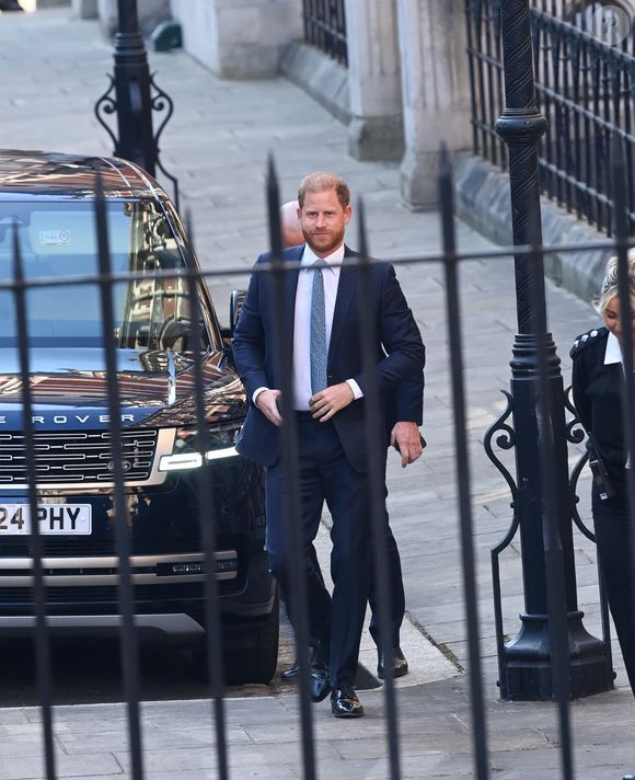 Le prince Harry arrivant à la Haute Cour de justice britannique, à Londres, le 8 avril 2025
©GOFF INF / BESTIMAGE