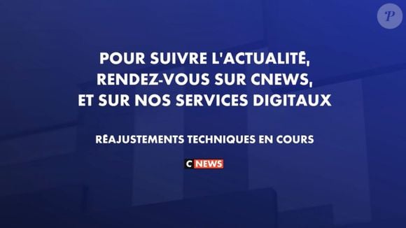 Capture d'écran CNews Prime