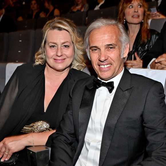 Paul et Luana Belmondo durant la soirée de clôture du 20eme Monte Carlo Film Festival de la Comédie, au Grimaldi Forum à Monaco. Le 29 avril 2023.
© Bruno Bebert / Bestimage