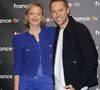 Maya Lauqué, Damien Thévenot - Photocall à l'occasion des 40 ans de l'émission "Télématin" au siège de France Télévisions à Paris le 6 février 2025. Rendez-vous quotidien de partage, de proximité, d'information et de convivialité, Télématin accompagne les Français chaque matin depuis 40 ans. En rassemblant toutes les générations autour de cette matinale, l'émission a su rester un pilier de la télévision française. © Coadic Guirec/Bestimage