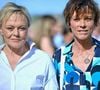 Muriel Robin et Anne Le Nen sont en couple depuis 20 ans.
Muriel Robin et Anne Le Nen participent à la séance photo du film « A La Vie » lors du 28e Festival de fiction de La Rochelle. Photo de Franck Castel/ABACAPRESS.COM