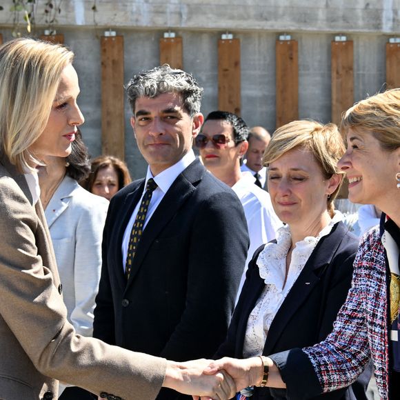 La Princesse Charlène de Monaco lors de la visite des nouveaux locaux de la SPA de Monaco. 

© Bruno Bebert/Bestimage