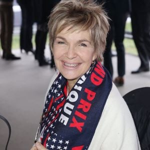 Exclusive - Véronique Jannot assiste à la course hippique du Grand Prix d'Amerique Lunch le 27 janvier 2019 à l'Hippodrome de Vincennes près de Paris, en France. Photo par Jerome Domine/ABACAPRESS.COM