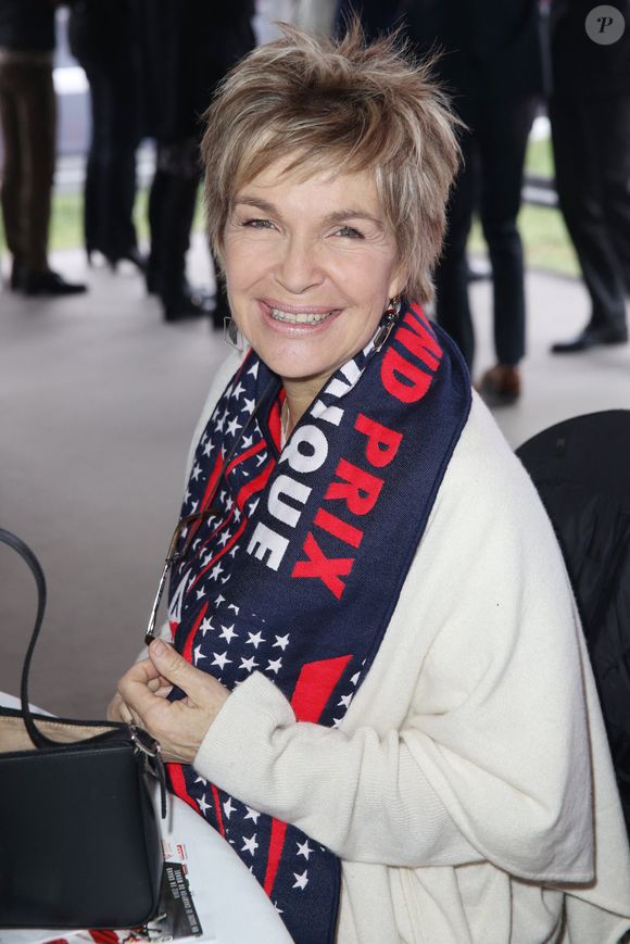 Exclusive - Véronique Jannot assiste à la course hippique du Grand Prix d'Amerique Lunch le 27 janvier 2019 à l'Hippodrome de Vincennes près de Paris, en France. Photo par Jerome Domine/ABACAPRESS.COM
