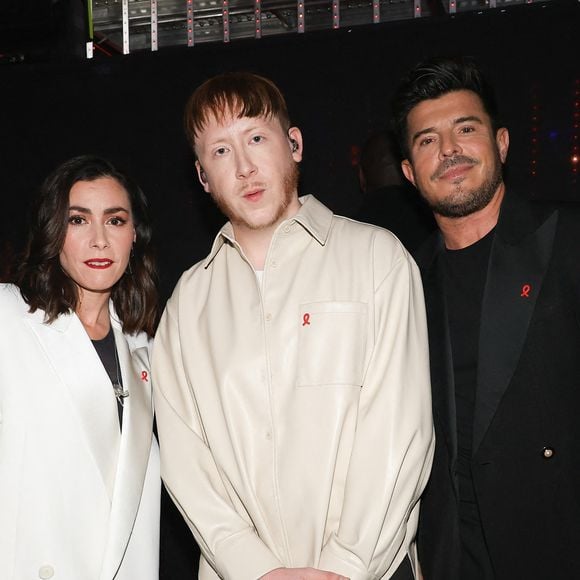 Exclusif - Olivia Ruiz, Eddy de Pretto et Vincent Niclo en backstage de l'enregistrement de la soirée "Les 30 ans du sidaction - la soirée événement" au Grand Rex à Paris diffusée le 23 mars 2024 sur France 2
Crédit : Coadic Guirec / Cyril Moreau / Bestimage