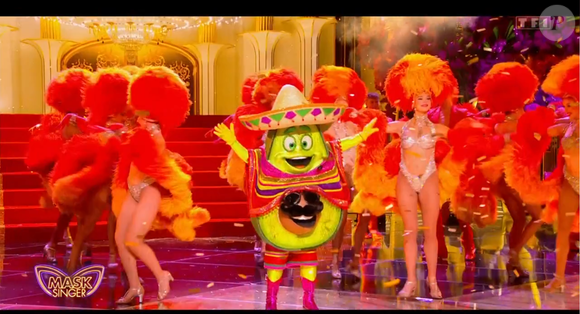 L'avocat dans Mask Singer - capture d'écran TF1