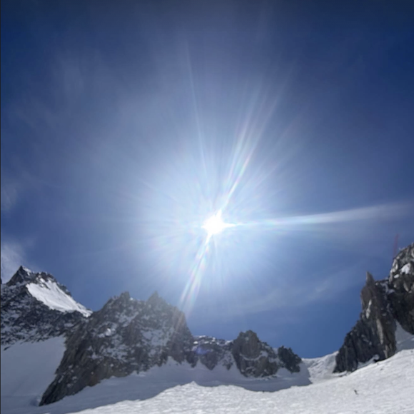 Julian Bugier a partagé des images de son séjour au ski. Capture d'écran Instagram