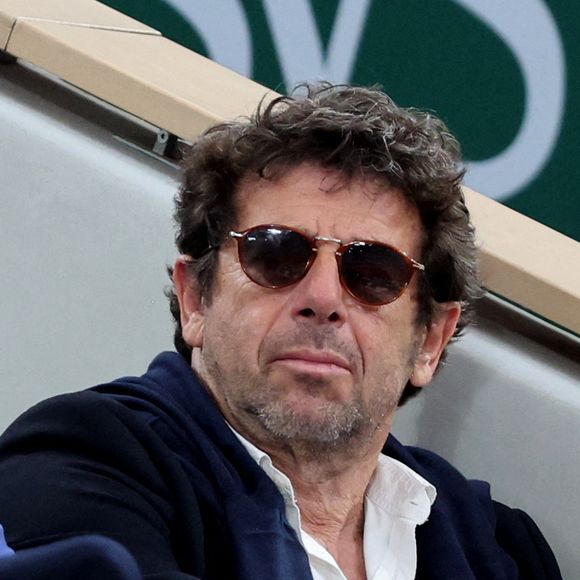 Patrick Bruel en tribunes lors des Internationaux de France de Tennis de Roland Garros 2025, à Paris, France, le 6 juin 2025. © Jacovides-Moreau/Bestimage