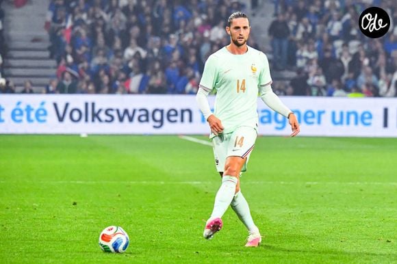 Adrien Rabiot (France) - Les Bleus ont remporté leur dernier match de préparation contre l'Irlande du Nord (3-1) à Lille, grâce à un triplé de M. Olise, le 8 juin 2026. © Laptiste/PsnewZ/Bestimage