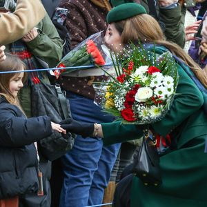 Catherine Kate Middleton, princesse de Galles - La famille royale britannique se rend à la messe de Noël à Sandringham le 25 décembre 2024.

© Stephen Daniels / Alpha Press / Bestimage