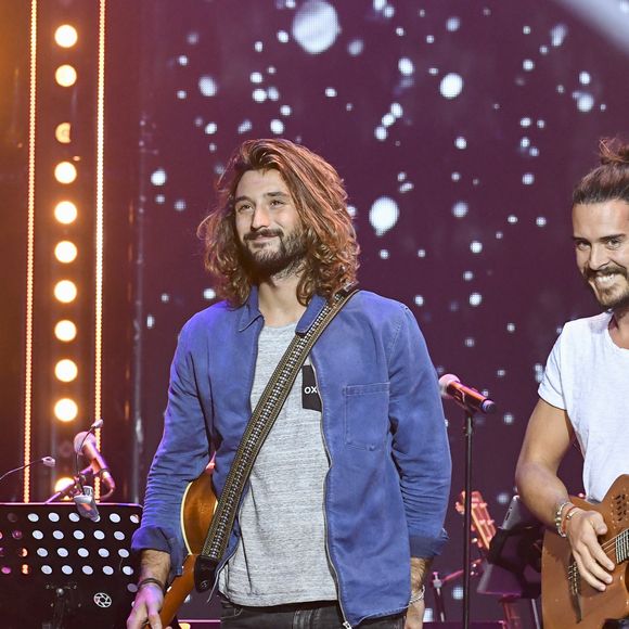 Un anniversaire qui pousse les deux hommes à envisager un événement ponctuel pour marquer le coup. 

Exclusif - Frero Delavega (Jérémy Frérot et Florian Delavega) - Enregistrement de l'émission "Tout le monde chante contre le cancer, les stars relèvent le défi" à l'Olympia, qui sera diffusée le 22 décembre sur W9. Le 6 décembre 2016
© Guignebourg-Perusseau / Bestimage