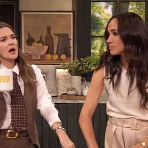 Meghan Markle, duchesse de Sussex dans le Drew Barrymore Show, le 7 mars 2025. © JLPPA / Bestimage