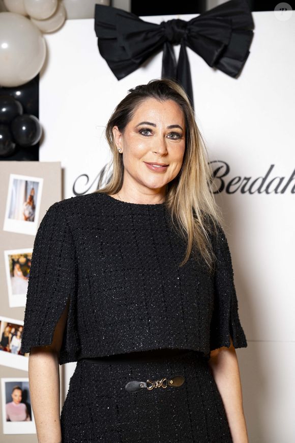Exclusif - Magali Berdah lors de l'anniversaire surprise de M.Berdah (43 ans) au Pavillon Gravelle à Paris le 26 novembre 2024 avec tous ses amis influenceurs.

© Pierre Perusseau / Bestimage