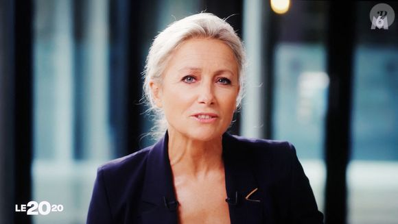 Captures d'écran de la première émission de Anne-Sophie Lapix "20 20" sur M6 avec son premier invité Kylian Mbappé le 7 septembre 2025.

© Alain Guizard / Bestimage
