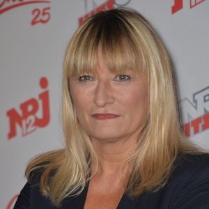 Christine Bravo - Conférence de presse de la grille de rentrée 2015/2016 des chaînes NRJ12, NRJ Hits et Chérie 25 à la Cour du Marais à Paris, le 27 août 2015. VEEREN / BESTIMAGE