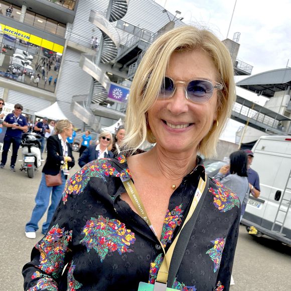 Michèle Laroque - Les célébrités sur le circuit des 24 Heures du Mans quelques heures avant le départ de la course le 14 juin 2025.
© Fabien Faure / Bestimage