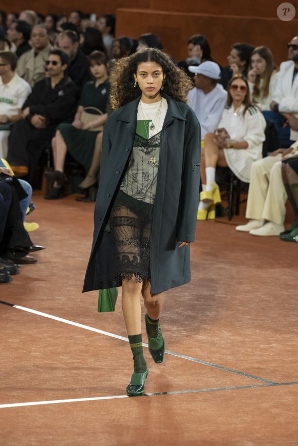 Défilé "Lacoste" Collection Prêt-à-Porter Automne/Hiver 2025-2026" lors de la Fashion Week de Paris (PFW) le 9 mars 2025.