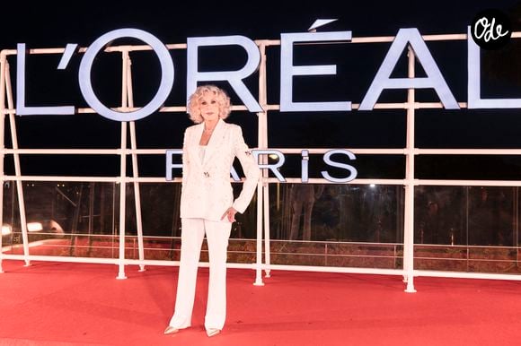Jane Fonda assiste au dîner « Women of Worth » organisé par L'Oréal Paris à l'Hôtel Martinez dans le cadre du 79e Festival de Cannes, le 13 mai 2026 à Cannes, en France. 

Photo par Marco Piovanotto/ABACAPRESS.COM