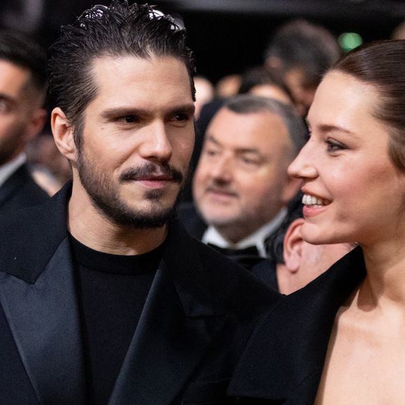 François Civil,  Adèle Exarchopoulos - Cérémonie de la 50ème édition de la cérémonie des César à l'Olympia à Paris, France, le 28 février 2025 © Dominique Jacovides - Olivier Borde / Bestimage