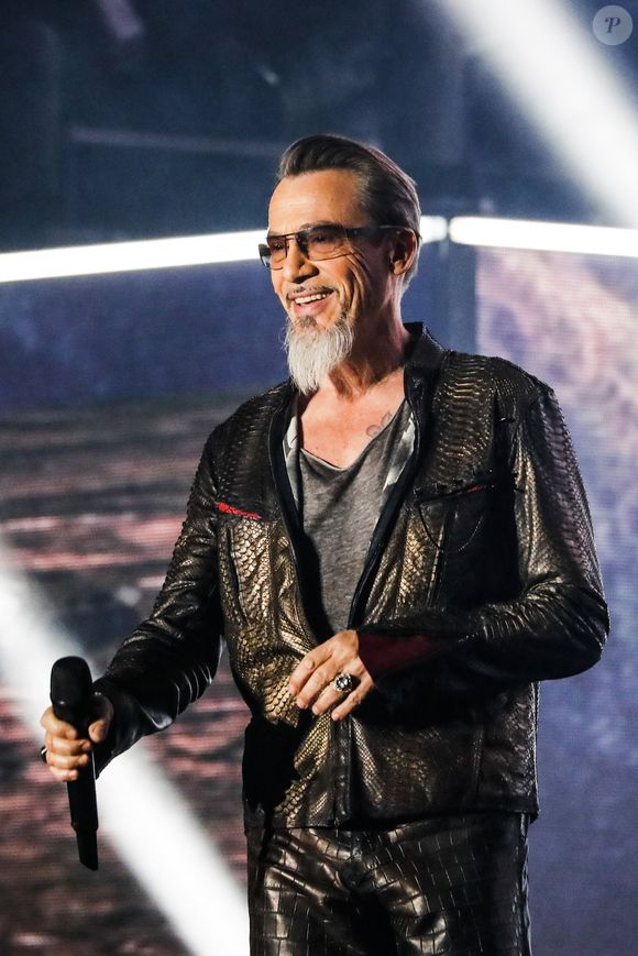 Florent Pagny se produit en concert à l'Accorhotels Arena, Paris, France, le 5 mars 2018. Photo par Henri Szwarc/ABACAPRESS.COM