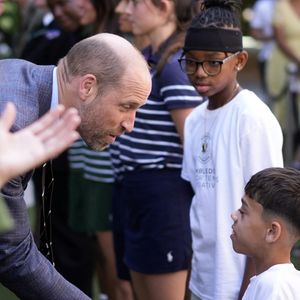 Le prince William à Wimbledon, le 12 juillet 2026.

© Andrew Matthews / Bestimage