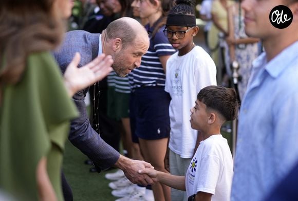 Le prince William à Wimbledon, le 12 juillet 2026.

© Andrew Matthews / Bestimage