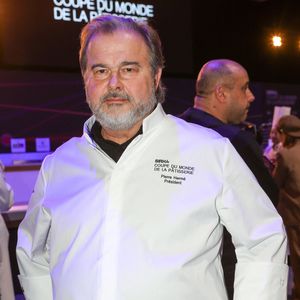 Pierre Hermé - Président - Le Japon remporte la Coupe du Monde de la Pâtisserie devant la France et la Malaisie, au Parc des Expositions Eurxepo de Lyon - France, le 25 janvier 2025. Equipe du Japon : Masanaori HATA, Yuji MATOBA, Ryu MIYAZAKI ; © Jean Marc LHOMER/Bestimage
