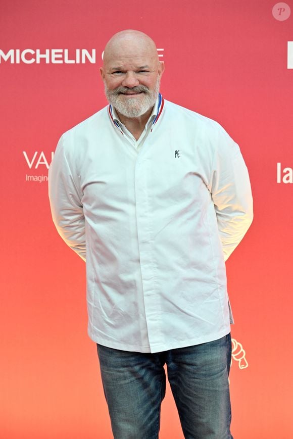 Le chef Philippe Etchebest - Cérémonie des remises des Etoiles Michelin 2026 au Grimaldi Forum à Monaco le 16 mars 2026. 1 étoile, 7 nouveaux 2 étoiles et 1 nouveau 3 étoiles pour l'édition 2026 © Bruno Bebert/Bestimage