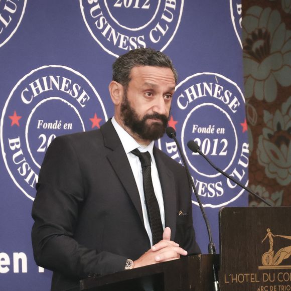 Exclusif - Cyril Hanouna au déjeuner du Chinese Business Club, avec C.Hanouna comme invité d’honneur, à Paris, France, le 19 juin 2025. © Jack Tribeca/Bestimage