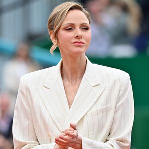 La princesse Charlène de Monaco - La famille princière assiste à la finale du Rolex Monte-Carlo Masters au Monte-Carlo Country Club de Roquebrune Cap Martin, le 12 avril 2026 © Bruno Bebert / Bestimage