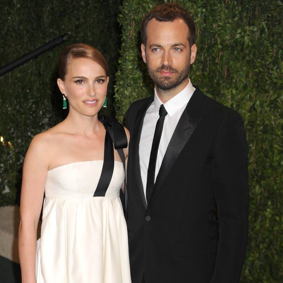 Natalie Portman et Benjamin Millepied - Vanity Fair Oscar Party a Hollywood le 25 fevrier 2013. © STARMAX / BESTIMAGE