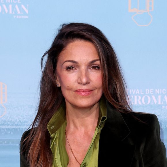 Nadia Farès - Tapis rouge de la soirée d'ouverture de la 7ème édition du festival Cineroman à Nice. © Dominique Jacovides - Bruno Bebert / Bestimage