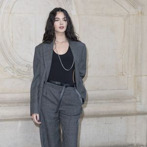 Deva Cassel - Arrivées au défilé Christian Dior au Musée Rodin pour la Collection Haute Couture Printemps/Eté 2025 lors de la Fashion Week de Paris (PFW), France,le 27 janvier 2025. © Olivier Borde/Bestimage