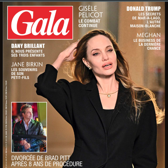 "Gala", Angélina Jolie, 9 janvier 2025.